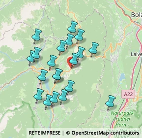 Mappa Piazza Romana, 38010 Romeno TN, Italia (6.57)