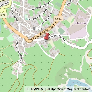 Mappa Unterreinerstra?e, 53, 38028 Revò, Trento (Trentino-Alto Adige)