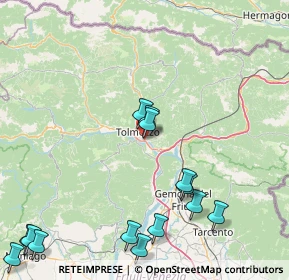 Mappa Via Brasil, 33028 Tolmezzo UD, Italia (21.15286)