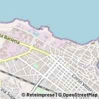 Mapa Trani