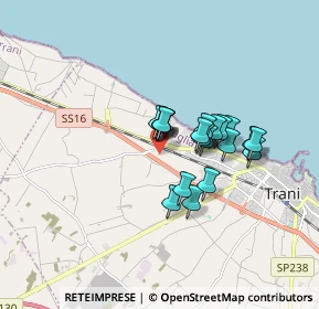 Mappa SP 189, 76125 Trani BT, Italia (1.274)