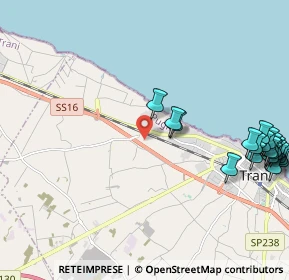 Mappa SP 189, 76125 Trani BT, Italia (3.053)