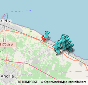 Mappa SP 189, 76125 Trani BT, Italia (3.748)