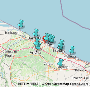 Mappa SP 189, 76125 Trani BT, Italia (10.85455)