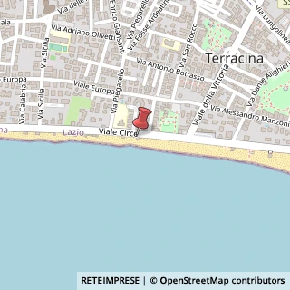 Mappa Viale Circe, 9, 04019 Terracina, Latina (Lazio)