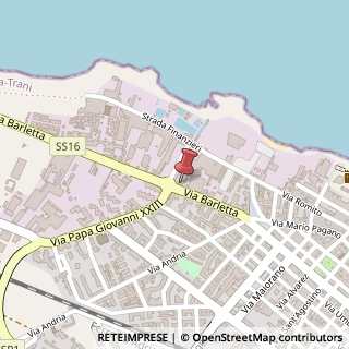 Mappa Via Barletta, 40, 76125 Trani, Barletta-Andria-Trani (Puglia)