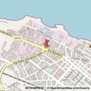 Mappa Via Barletta, 107, 76125 Trani, Barletta-Andria-Trani (Puglia)
