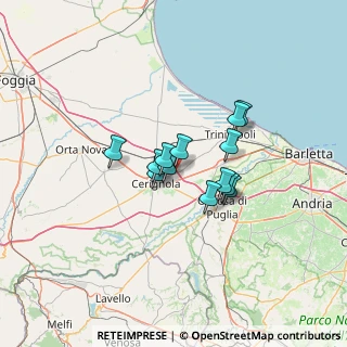 Mappa SP 62 Km 2, 71042 Cerignola FG, Italia (9.23308)