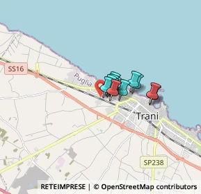 Mappa Via Santo Spirito, 76125 Trani BT, Italia (0.805)