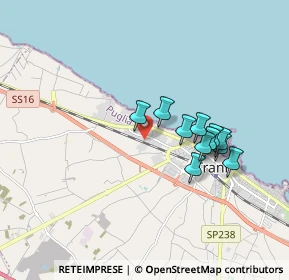 Mappa Via Santo Spirito, 76125 Trani BT, Italia (1.58)