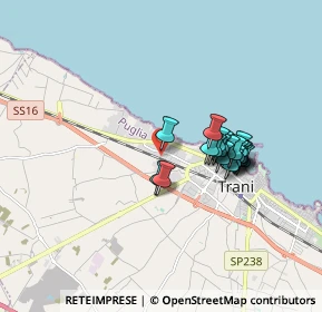 Mappa Via Santo Spirito, 76125 Trani BT, Italia (1.507)