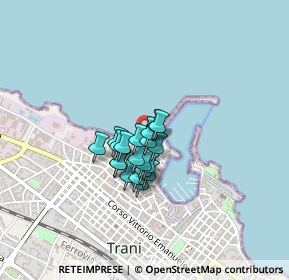 Mappa Via S. Nicola, 76125 Trani BT, Italia (0.262)