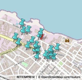 Mappa Via Romito, 70059 Trani BT, Italia (0.227)