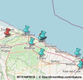 Mappa Via Romito, 70059 Trani BT, Italia (24.41467)