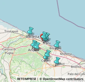 Mappa Zona industriale Contrada, 76125 Trani BT, Italia (10.18636)