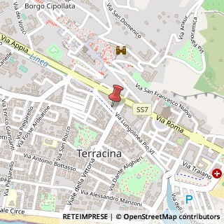 Mappa Via Lungolinea Pio VI, 94, 04019 Terracina, Latina (Lazio)