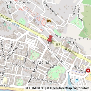 Mappa Via Derna, 19, 04019 Terracina, Latina (Lazio)