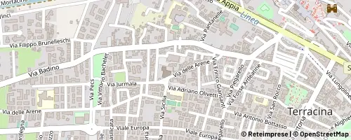 Mappa Terracina