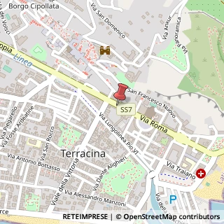 Mappa Via Roma, 68, 04019 Terracina, Latina (Lazio)