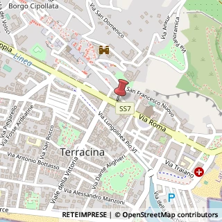 Mappa Via Roma, 103, 04019 Terracina, Latina (Lazio)