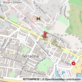 Mappa Via Roma, 72, 04019 Terracina, Latina (Lazio)