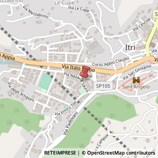 Mappa Via Nazario Sauro, 29, 04020 Itri, Latina (Lazio)