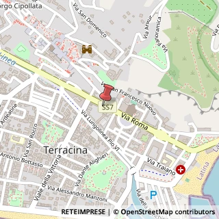 Mappa Via Roma, 78, 04019 Terracina, Latina (Lazio)