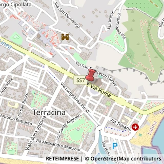 Mappa Via Roma, 118, 04019 Terracina, Latina (Lazio)