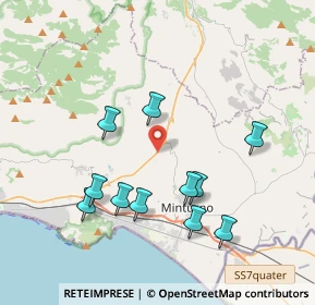 Mappa Strada Regionale, 04026 Minturno LT, Italia (4.07)
