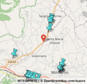Mappa Strada Regionale, 04026 Minturno LT, Italia (3.277)