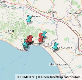 Mappa Strada Regionale, 04026 Minturno LT, Italia (11.048)
