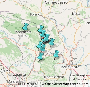 Mappa 82032 Cerreto Sannita BN, Italia (6.84917)