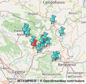 Mappa 82032 Cerreto Sannita BN, Italia (10.70357)