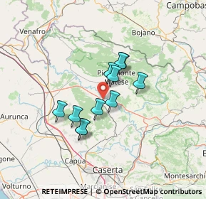 Mappa Strada Statale Telesina, 81010 Piedimonte Matese CE, Italia (10.21727)