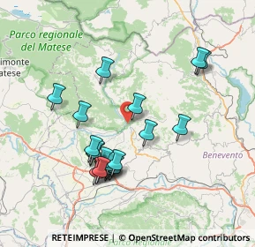 Mappa Via Vescovo Angelo Massarelli, 82032 Cerreto Sannita BN, Italia (7.5665)