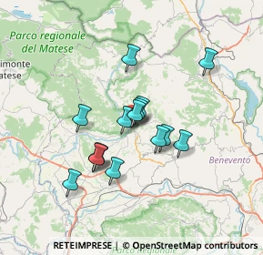 Mappa Via Vescovo Angelo Massarelli, 82032 Cerreto Sannita BN, Italia (5.73133)