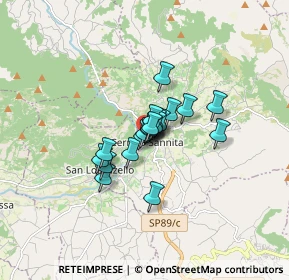 Mappa Via Vescovo Angelo Massarelli, 82032 Cerreto Sannita BN, Italia (0.957)