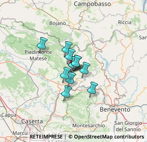 Mappa Via Vescovo Angelo Massarelli, 82032 Cerreto Sannita BN, Italia (6.78583)