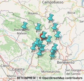 Mappa Via Vescovo Angelo Massarelli, 82032 Cerreto Sannita BN, Italia (10.23063)