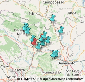 Mappa Via Vescovo Angelo Massarelli, 82032 Cerreto Sannita BN, Italia (10.68286)