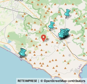 Mappa Contrada Valle Fredda, 04020 Itri LT, Italia (4.08929)