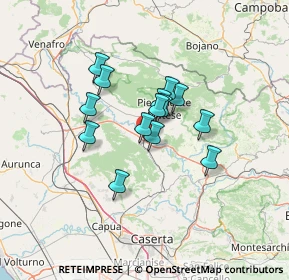 Mappa CAP, 81010 Piedimonte Matese CE, Italia (10.02643)