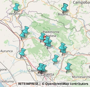 Mappa CAP, 81010 Piedimonte Matese CE, Italia (18.33118)