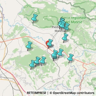 Mappa CAP, 81010 Piedimonte Matese CE, Italia (7.65647)