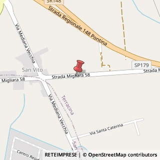 Mappa Via Migliara 58, 33, 04019 Terracina, Latina (Lazio)
