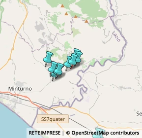 Mappa Campomaggiore, 04020 Santi Cosma e Damiano LT, Italia (3.5075)