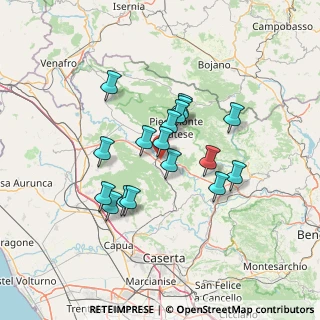 Mappa Via Bonifica, 81010 Piedimonte Matese CE, Italia (11.85941)