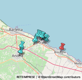 Mappa Via Finanzieri, 76125 Trani BT, Italia (3.96)