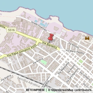 Mappa Via Barletta, 36, 70059 Trani, Barletta-Andria-Trani (Puglia)