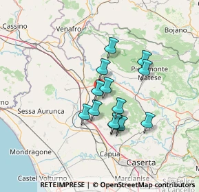 Mappa Contrada Pantano, 81051 Pietramelara CE, Italia (11.12077)